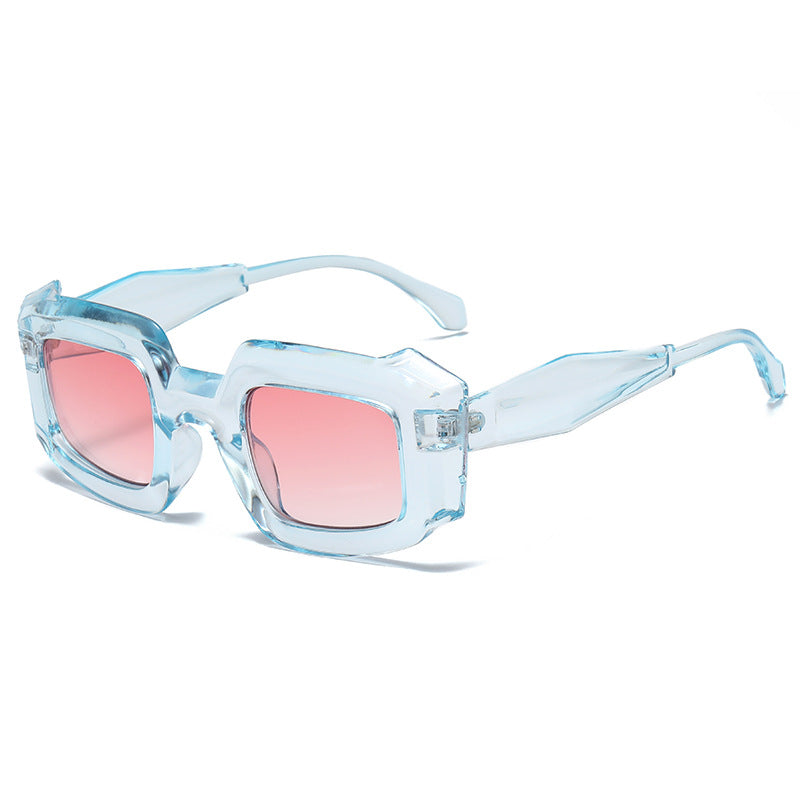 Wholesale PC Men and Women's Same Type of Scientific Polygon Eye Protection Sunglasses